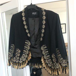 Nasty Gal Collection Vintage-Inspired Embroidered Jacket